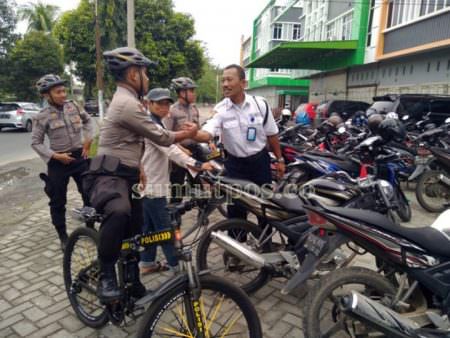 Polisi patroli pakai sepeda