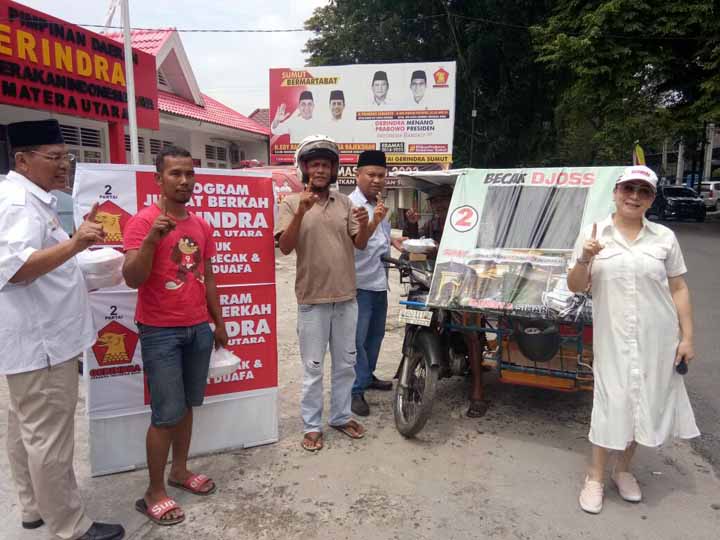 Abang Becak Djoss Ucapkan Terimakasih pada Eramas