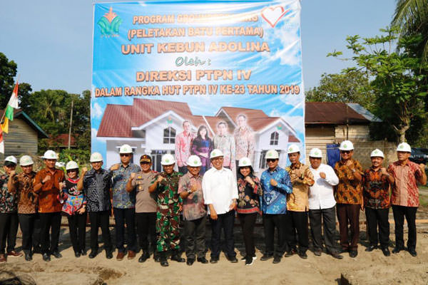 PTPN-IV-Bangun-540-Rumah-Dinas