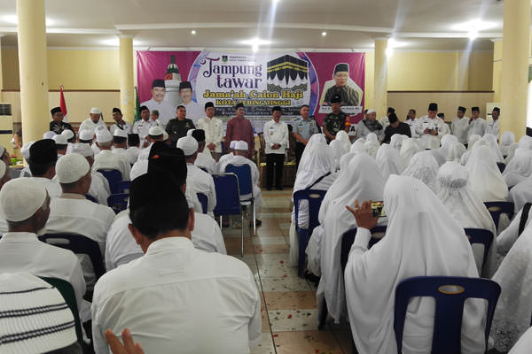 Pemko Tebingtinggi Tepung Tawari 187 Calon Haji