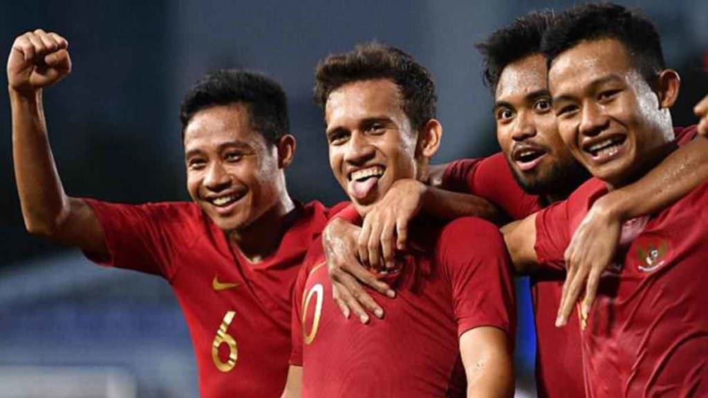 MOTIVASI: 
Para pemain Timnas Indonesia U-23 dalam motivasi tinggi menghadapi Vietnam di laga final SEA Games, Selasa (10/12) malam.