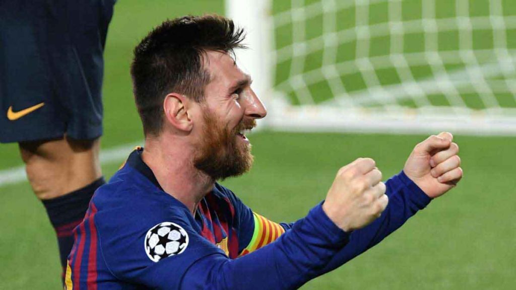 TUMPUAN: Lionel Messi kembali menjadi tumpuan Barcelona di semifinal Supercopa Spanyol, Jumat (10/1) dini hari.