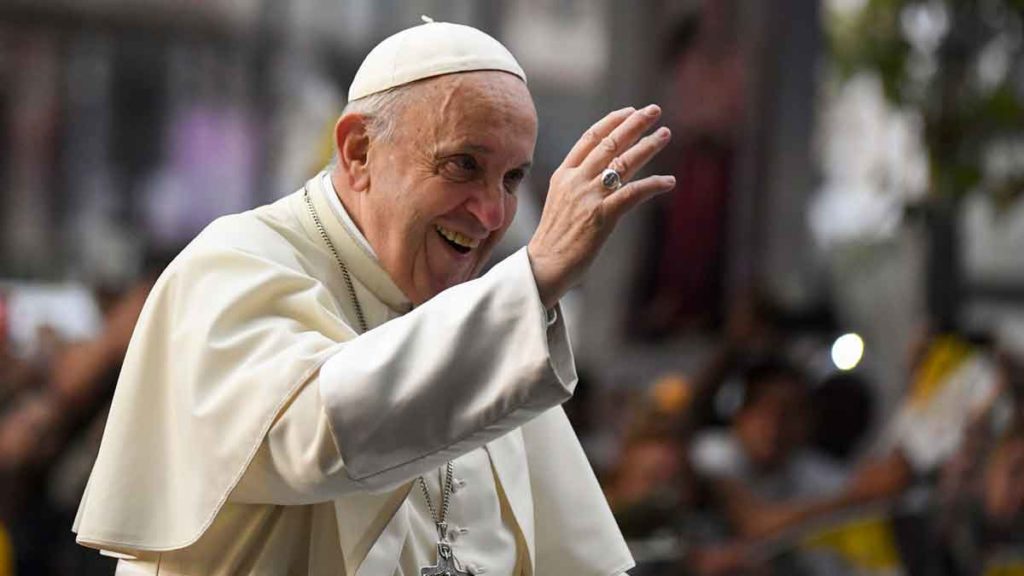 KE INDONESIA: Pemimpin umat Katolik dunia, Paus Fransiskus akan menyambangi Indonesia pada September tahun ini. 