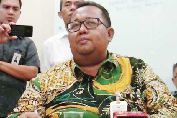 KETERANGAN: Regional Operation Head Sumatera I, Sri Hargono saat memberikan keterangan kepada wartawan. istimewa/sumut pos