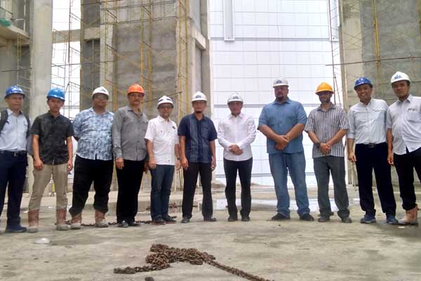 Tinjau Progres Pembangunan Masjid Agung Medan, Gubsu Harap Bisa Dipakai saat Bulan Ramadan