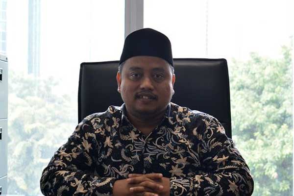 KETERANGAN: Sekretaris Fraksi PKS DPRD Medan, Syaiful Ramadhan saat memberikan keterangan kepada wartawan di Gedung DPRD Medan, Rabu (24/3).