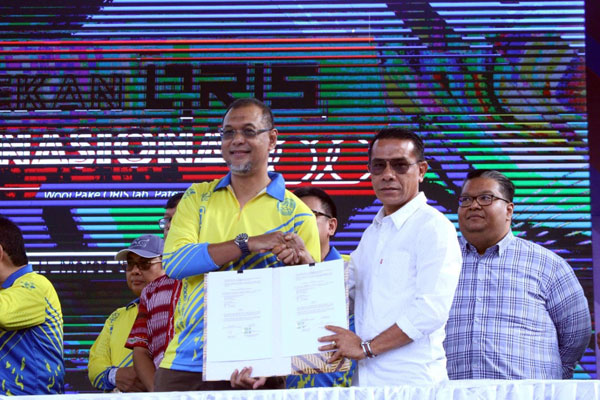 MOU: Kadishub Kota Medan Iswar S.SiT MT, MoU bersama Achmad Ferry Affandy selaku Penanggungjawab Pimpinan Divisi Dana dan Jasa Bank Sumut, Minggu (15/3) markus/sumut pos