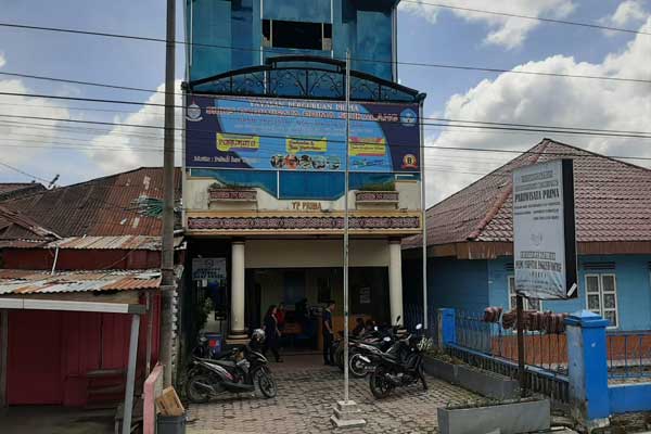 SEKOLAH: Sekolah SMK Pariwisata Prima Sidikalang di Jalan Sisingamangaraja Sidikalang Kabupaten Dairi. RUDY SITANGGANG/SUMUT POS