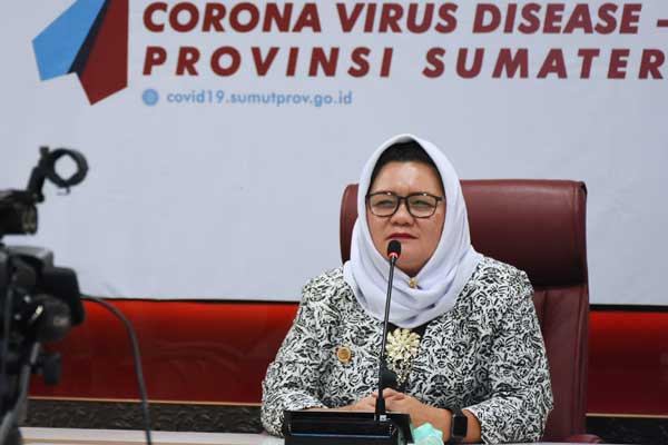 Betty Mangkuji Ketua Pengurus Daerah Ikatan Bidan Indonesia (PD IBI) Sumut.