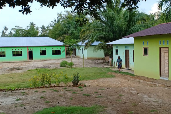 Susana di Pondok Pesantren Tahfiz Quran Murni Syech Baringin Tebingtinggi yang baru didirikan setahun lalu.