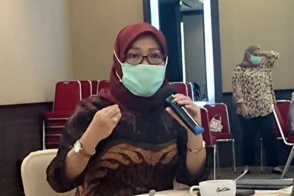 JELASKAN: Deputi Direksi Wilayah Sumatera Utara (Sumut) dan Aceh, Mariamah.