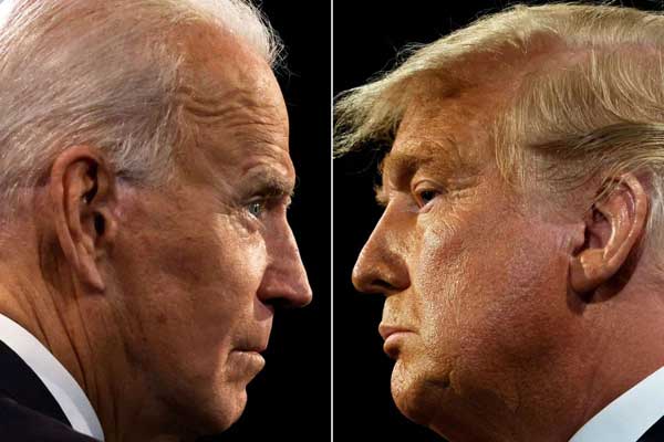 PILPRES AS: Capres dari Partai Demokrat, Joe Biden, makin mendekati kemenangan. Rivalnya, calon petahana Donald Trump, menuduh Pilpres curang.
