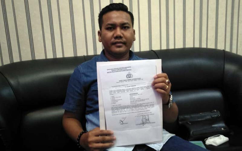Joko Pranata Situmeang, kuasa hukum Wakapolsek Medan Helvetia AKP Dedi Kurniawan. Sumut Pos/ ist