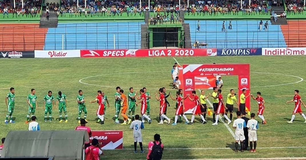 LIGA 2: PSMS Medan menjamu Tiga Naga di Stadion Teladan Madan pada Liga 2 musim 2020 lalu. PT LIB akan mengalokasikan 1.500 dosis vaksin Covid-19 untuk peserta Liga 1 dan Liga 2 yang rencananya akan kembali bergulir tahun ini.