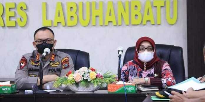 Wabup-dan-Kapolres-Labuhanbatu-Rakor-Persiapan-Hari-Raya-Idul-Fitri-1443-H