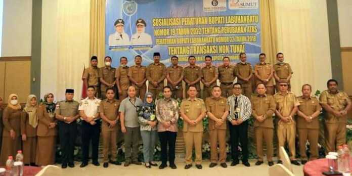 Bupati-Labuhanbatu-Transaksi-non-Tunai