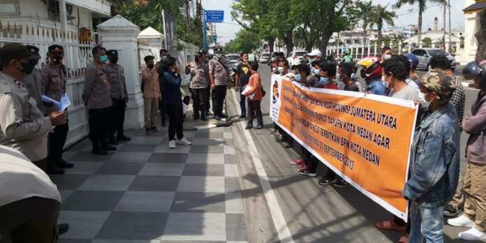 Demo-BPN-Sumut