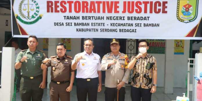 M.Fadli-Kapolres-Serdang-Bedagai-Hadiri-Peresmian-Rumah-Restorative-Justice.