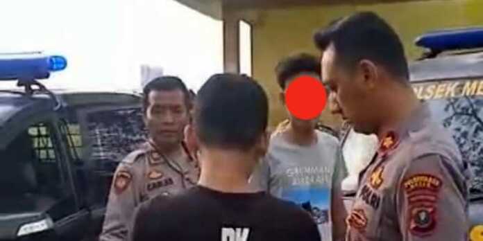Tawuran-di-Jalan-Gatot-Soebroto-Rusakkan-1-Unit-Mobil-Warga,-12-Orang-Diamankan