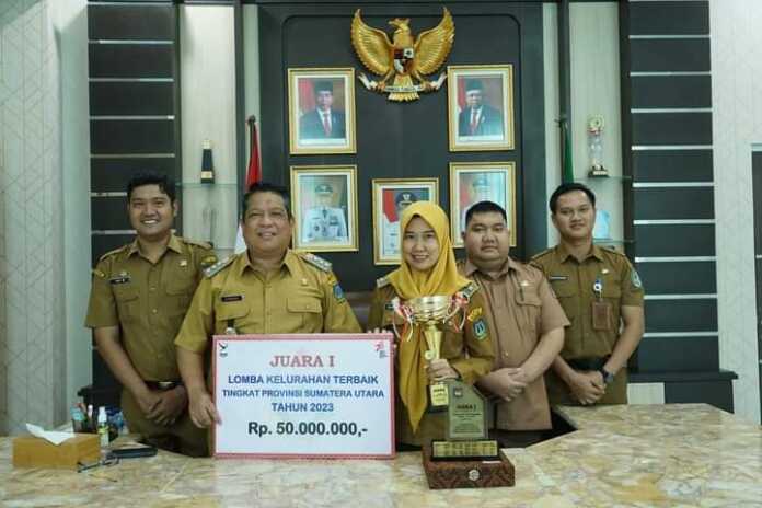 Pj Wali Kota Bangga Kelurahan Mekar Sentosa Terbaik Se Sumut Sebagai Kelurahan Terbaik