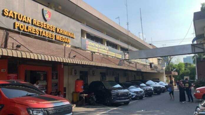 Mako Polrestabes Medan. (Dokumen M Agusman/Sumut Pos)