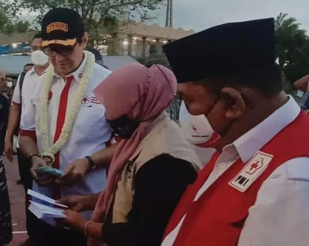 KSJ Bersama Yayasan Rahmat Bangun Kembali Rumah Warga Duafa Korban Angin Kencang di Langkat