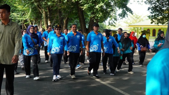 Pj Bupati Langkat Lepas Kejurkab Lari 5 KM, Dorong Prestasi Atletik