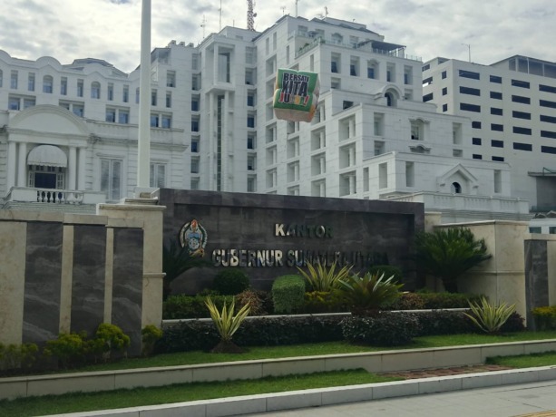 Gedung Pemprov Sumut.