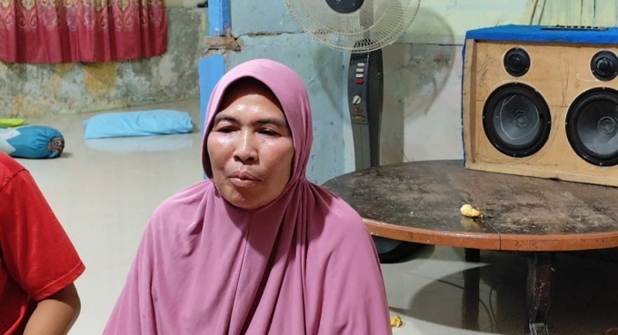 Nenek korban saat diwawancarai.(Istimewa/Sumut Pos)