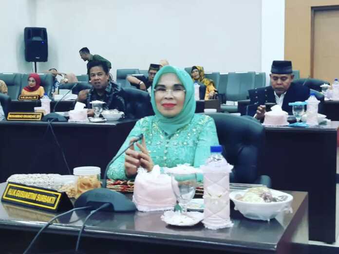 DIUSULKAN: Kristina Gusuartini br Surbakti diusulkan DPP Partai Golkar sebagai calon Ketua DPRD Binjai.(Istimewa/Sumut Pos)