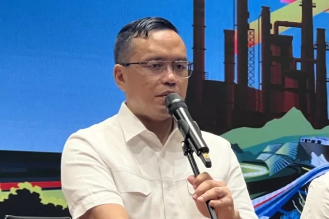 Direktur Utama PT Pertamina (Persero), Simon Aloysius Mantiri.