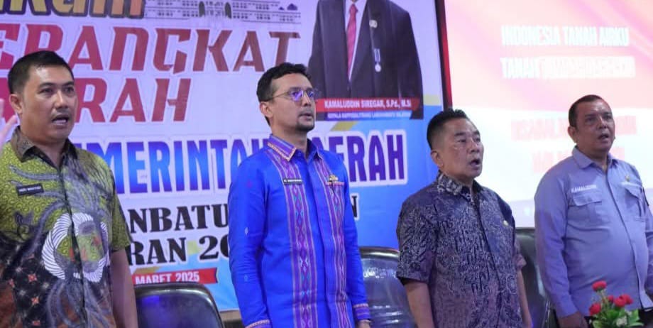 FORUM: Bupati Labuhanbatu Selatan (Labusel) Fery Sahputra Simatupang, SH membuka secara resmi kegiatan Forum Perangkat Daerah dalam penyusunan RKPD tahun 2026. ISTIMEWA/SUMUTPOS