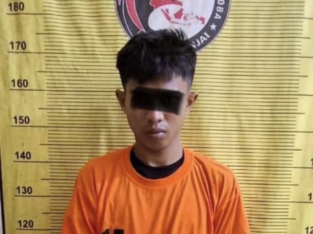 DIAMANKAN: MAR warga Babalan yang diamankan polisi bawa sabu.(Istimewa/Sumut Pos)