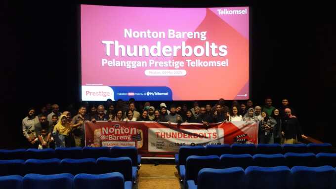 Telkomsel kembali mengapresiasi pelanggan setia dengan menggelar acara nonton bareng (nobar) bagi para Pelanggan Prestige. Di Provinsi Sumatera Utara sendiri, acara ini diadakan secara serentak di tiga kota, yaitu Medan, Pematangsiantar, dan Rantau Prapat dalam menyambut ulang tahun Telkomsel yang ke-30 (9/5).