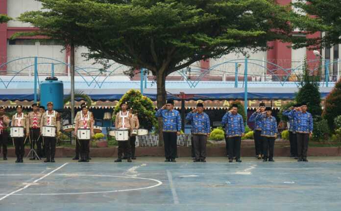 HARKITNAS: Lapas Kelas I Medan, memperingati Harkitnas 2025, Selasa (20/5).