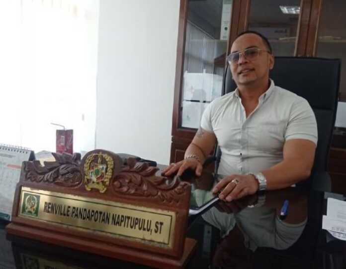 Ketua Fraksi PSI Kota Medan, Renville Napitupulu