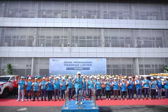Manajemen bersama Tim Siaga PLN UID Sumatera Utara siap menjaga kelistrikan selama masa Siaga idul Adha 5 - 7 Juni 2025.