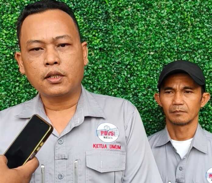 Ketua Pengcab PBVSI Kota Medan, M Nasir. (Dok Pribadi)