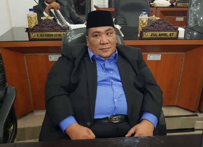 Anggota DPRD Sumut Mikail TP Purba.