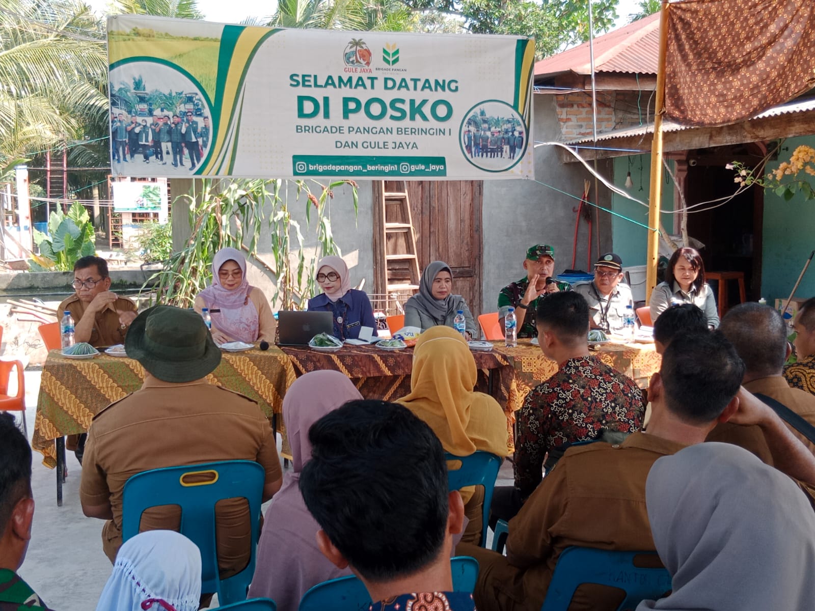 Kepala BPSDMP Tinjau Gapoktan Tanjungberingin Sergai, Ajak Anak Muda Jadi Petani Milenial