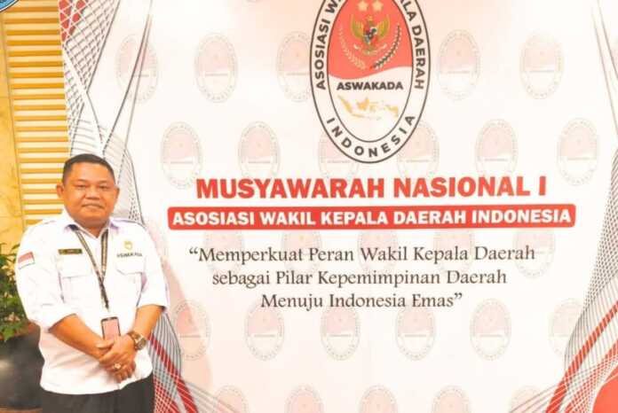 BIMTEK: Wakil Bupati Labuhanbatu menghadiri bimbingan teknis dan musyawarah nasional (Munas) I Asosiasi Wakil Kepala Daerah (ASWAKADA) Indonesia (ist/Sumut Pos)