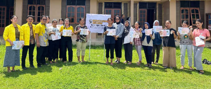 Deli Husada Delitua Lakukan Pencegahan Diare Lewat Pemberdayaan Kader dan Manfaatkan Daun Rimbang