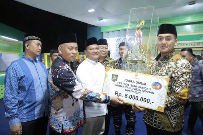 FSQ Asahan 2025 Ditutup Wabup dan Ketua DPRD, Sepakat Qasidah Harus Hidup di Tengah Masyarakat