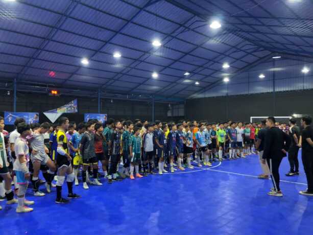 Para peserta seleksi U-16 mendapatkan pengarahan. (,Dok Pribadi)