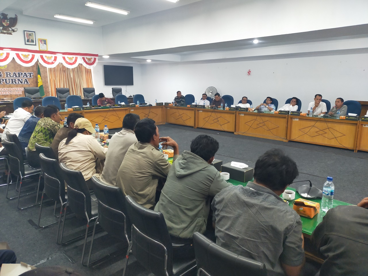 RDP dengan DPRD Dairi, Masyarakat Parbuluan 6 Sampaikan Dukungan ke PT GRUTI