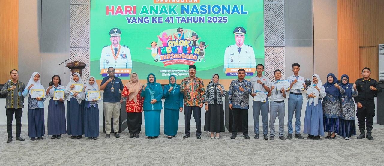 Peringati HAN ke-41 di Batubara, Syafrizal: Anak-anak adalah Investasi Masa Depan