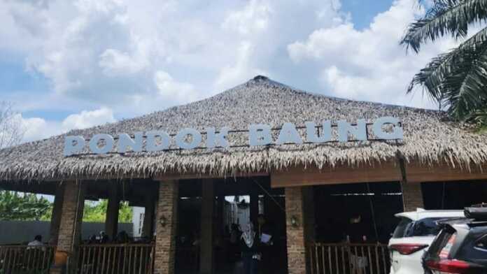 TAK PATUH PAJAK: Restoran Pondok Baung di Jalan Proklamasi, Kelurahan Kwalabingai, Kecamatan Stabat, Kabupaten Langkat.(Istimewa)
