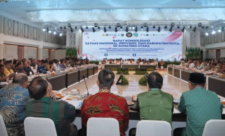 Bupati Karo Hadiri Rakornas Satgas KDMP