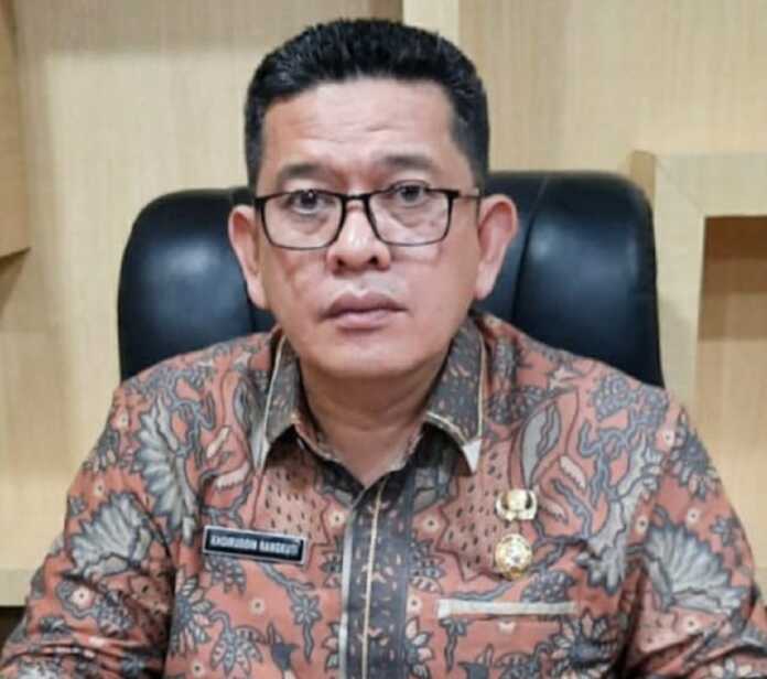 Kadis Sosial Kota Medan, Khoiruddin Rangkuti.