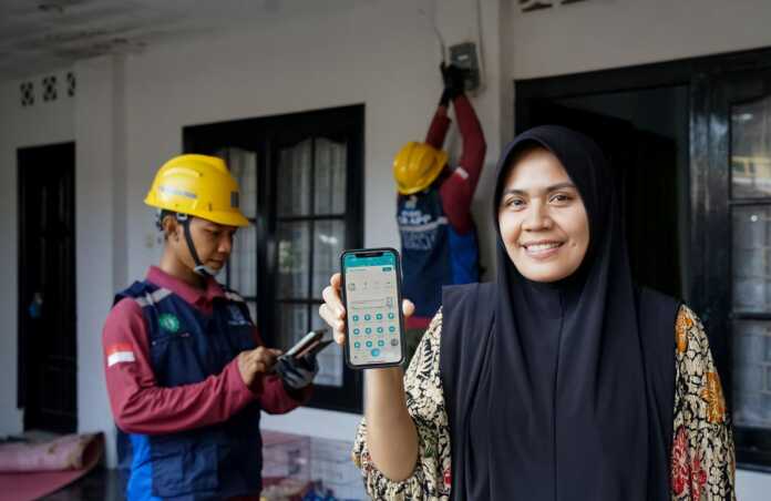 Proses pengajuan tambah daya listrik diskon 50% dilakukan secara mudah dan praktis melalui aplikasi PLN Mobile.